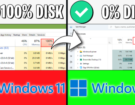 Fix 100% DISK USAGE on ANY PC in 2023!