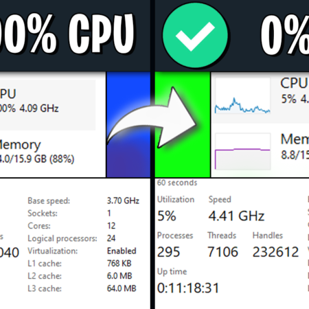 Fix 100% CPU USAGE while GAMING in WINDOWS 11 | 2024 Method!