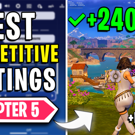 *BEST SETTINGS* for MAX FPS in FORTNITE CHAPTER 5!