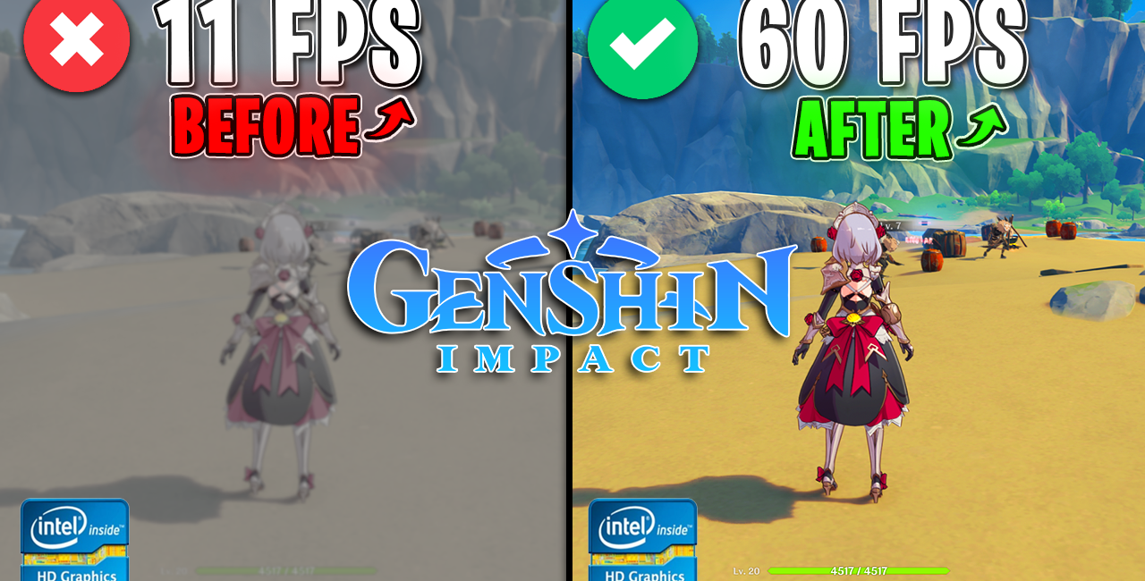 Genshin Impact v4.4 – BEST SETTINGS for MAX FPS 2024 | Fix FPS Drops, Lags & Stutters!
