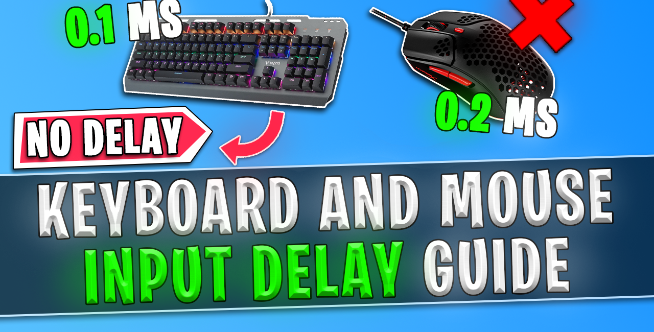How To DRAMATICALLY Reduce Mouse & Keyboard Delay in ALL Games! ✅- Get 0 Lag!