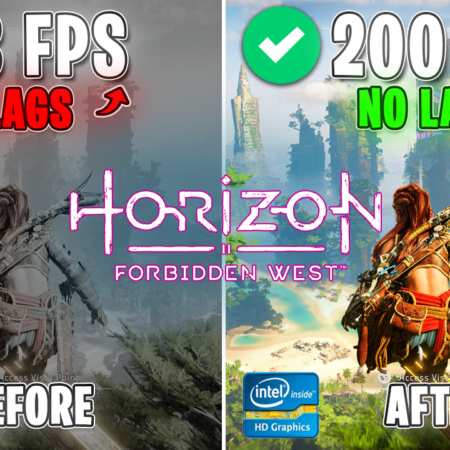 *BEST SETTINGS* to Fix LAGS, STUTTER & FPS Drops in Horizon Forbidden West on Low End PC!