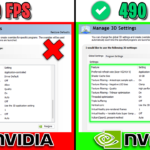 *NEW* NVIDIA CONTROL PANEL – Best Settings for FPS & Performance in 2024!