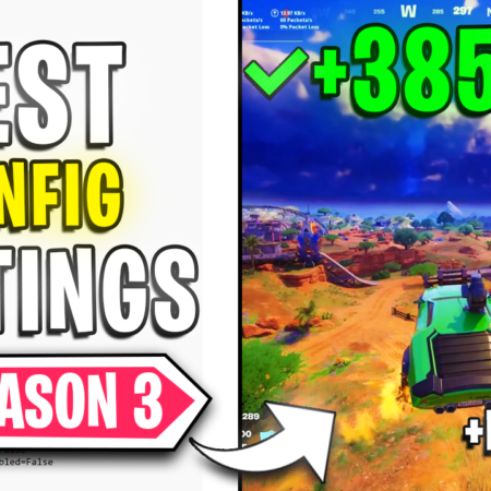 Fortnite Season 3: BEST CONFIG Settings for BETTER VISIBILITY & FPS on ANY PC!
