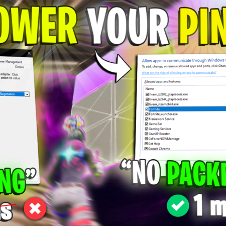 Fortnite Season 3 – GET LOWER PING & FIX PACKET LOSS in 2024!