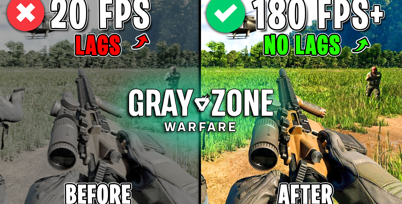 🔧Boost FPS, Fix Lag And Stutter In Gray Zone Warfare✅| Best Settings!