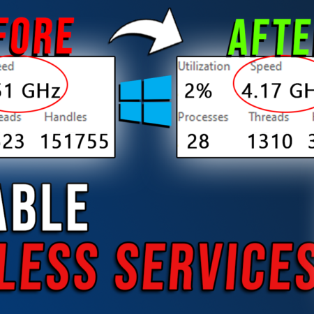 DISABLE these USELESS SERVICES for LESS CPU USAGE & PERFORMANCE on ANY PC!