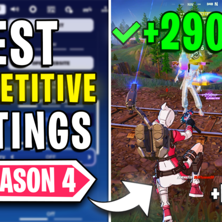 Fortnite Season 4 – BEST PC SETTINGS for MAX FPS 🔧| FIX Lags and Stutter in Chapter 5✅