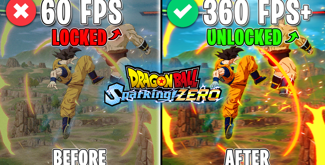 Dragon Ball Sparking Zero – Unlock FPS Limit in 2 Easy Steps | Unlimited FPS on ANY PC 📈
