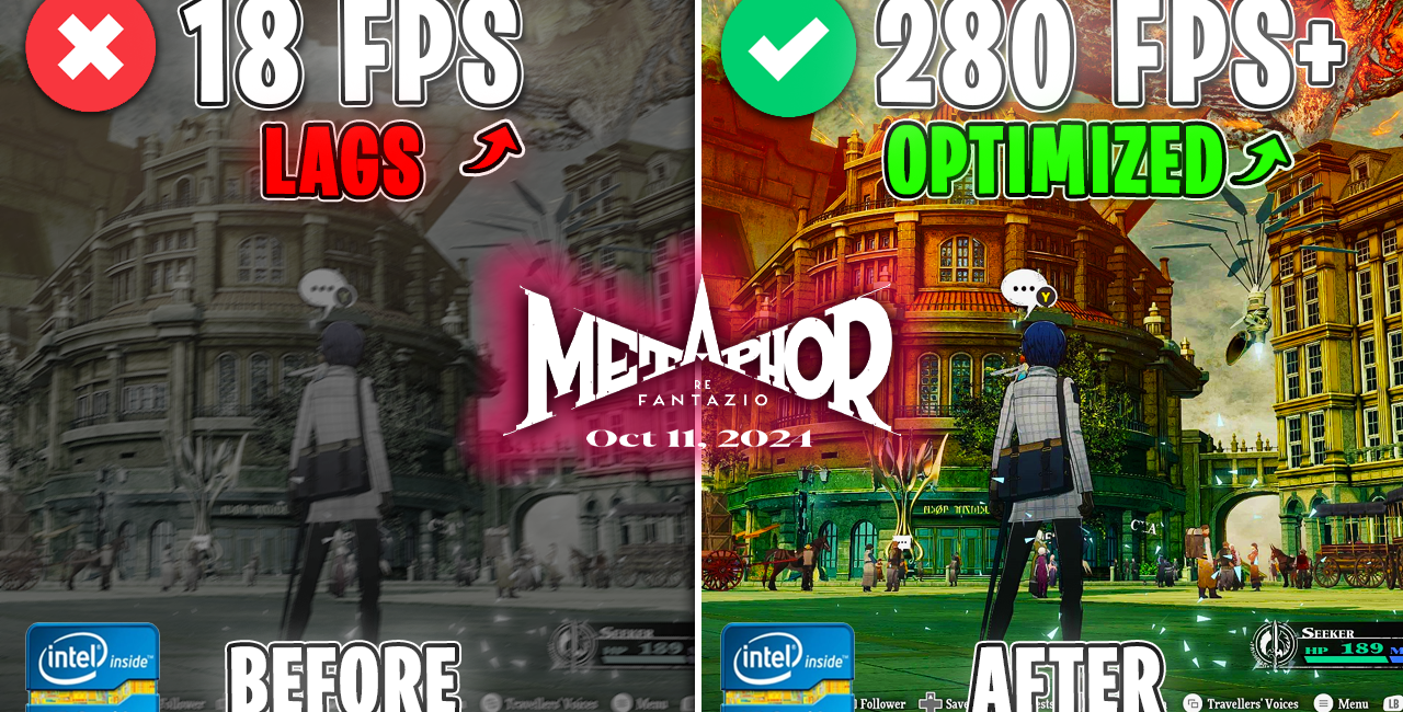 Metaphor ReFantazio: BEST SETTINGS for MAX FPS | Fix Lags and Stutter Easily📈