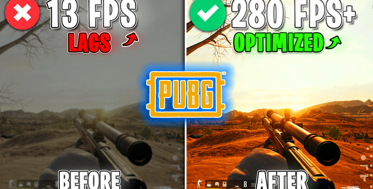 PUBG – BEST PC Optimization Settings for MAX FPS on ANY PC📈