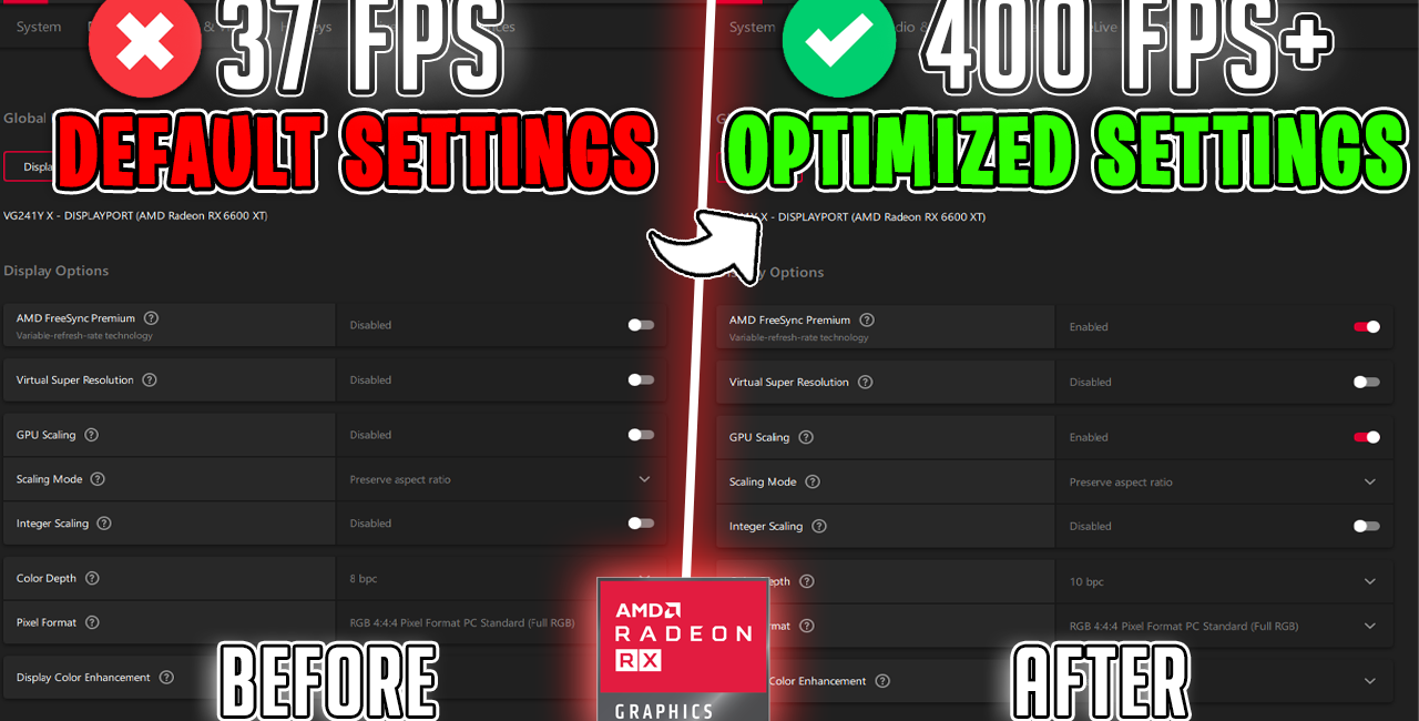 AMD Radeon: Best Settings to BOOST FPS for Gaming & Performance – New UPDATED Tweaks🔧