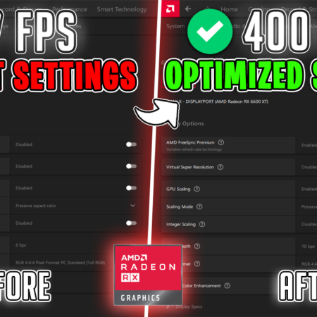AMD Radeon: Best Settings to BOOST FPS for Gaming & Performance – New UPDATED Tweaks🔧