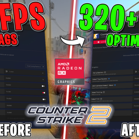 CS2 – BEST AMD Radeon Settings for MAX FPS & VISUALS | Counter-Strike 2📈