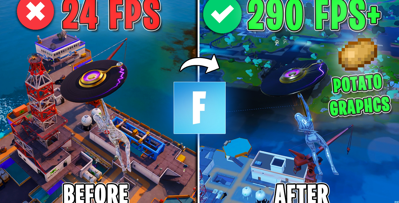 How to Get Potato Graphics in Fortnite Chapter 2 Remix | (Ultra Low End Graphics + 0 Delay)
