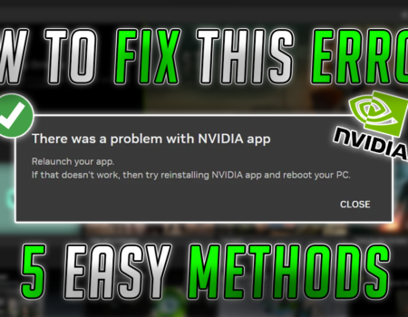 How to Fix NVIDIA App NOT OPENING in 5 Minutes✅
