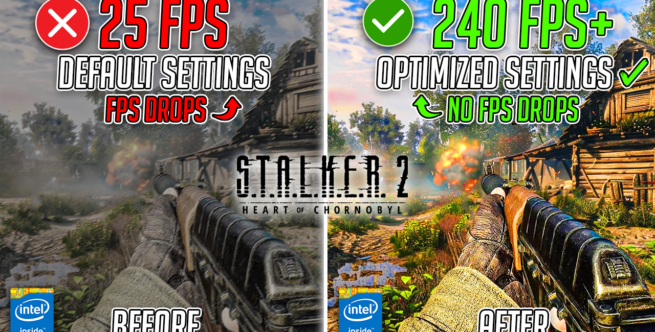 STALKER 2 – BEST PC SETTINGS to Fix Lags, Stutter and MAX FPS ✅