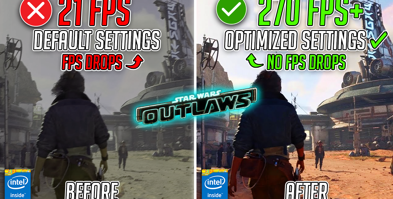 Star Wars Outlaws – BEST PC SETTINGS to Fix Lags, Stutter and MAX FPS ✅
