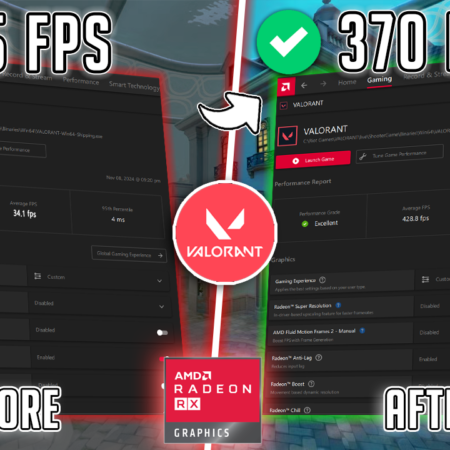 Valorant – NEW AMD Radeon Settings for FPS Boost, 0 Input Delay on ANY PC 🔧