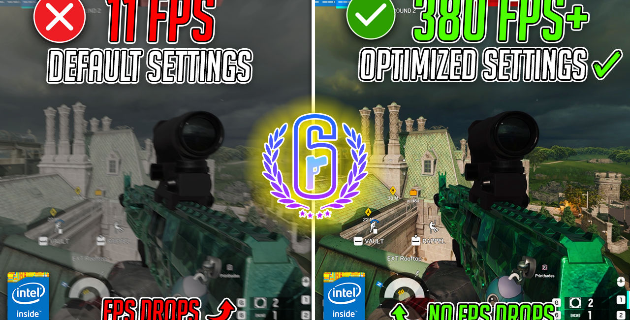 Rainbow Six Siege: Best Settings to BOOST FPS & Fix Lags on ANY PC✅