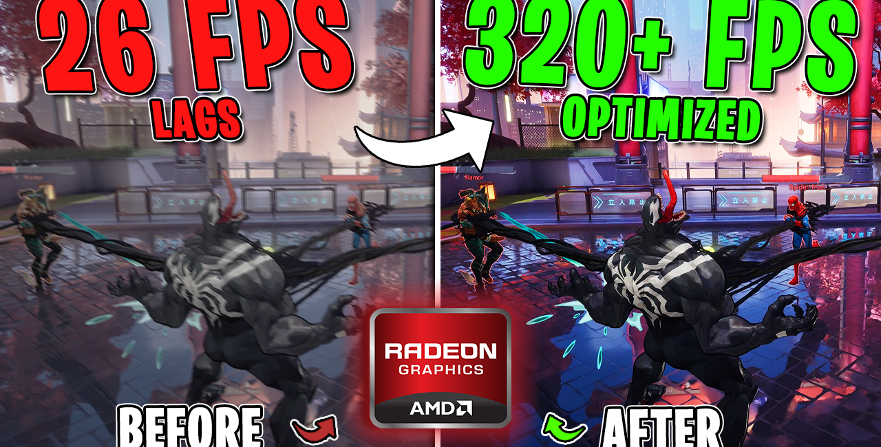 Marvel Rivals – Best AMD Radeon Guide for MAX FPS on ANY PC✅