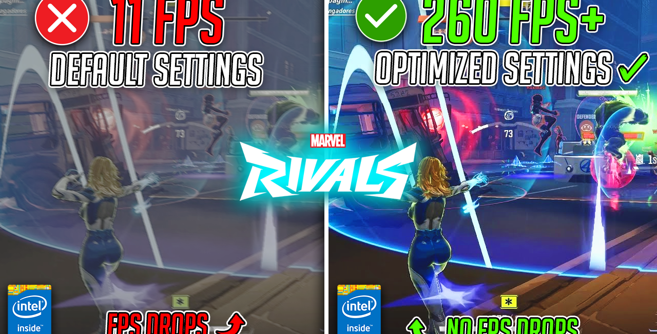 Marvel Rivals – Best Settings to BOOST FPS & Fix Lags for *Season 1*✅