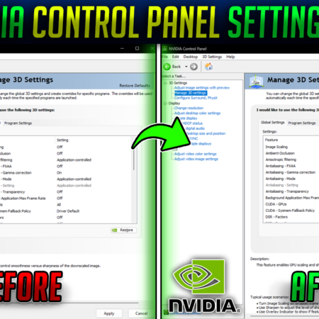 Best NVIDIA Control Panel Settings for Gaming in 2025 ✅