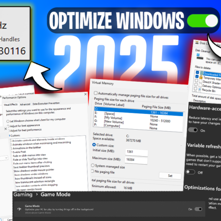 The BEST Windows PC OPTIMIZATION Guide You Will Need In 2025