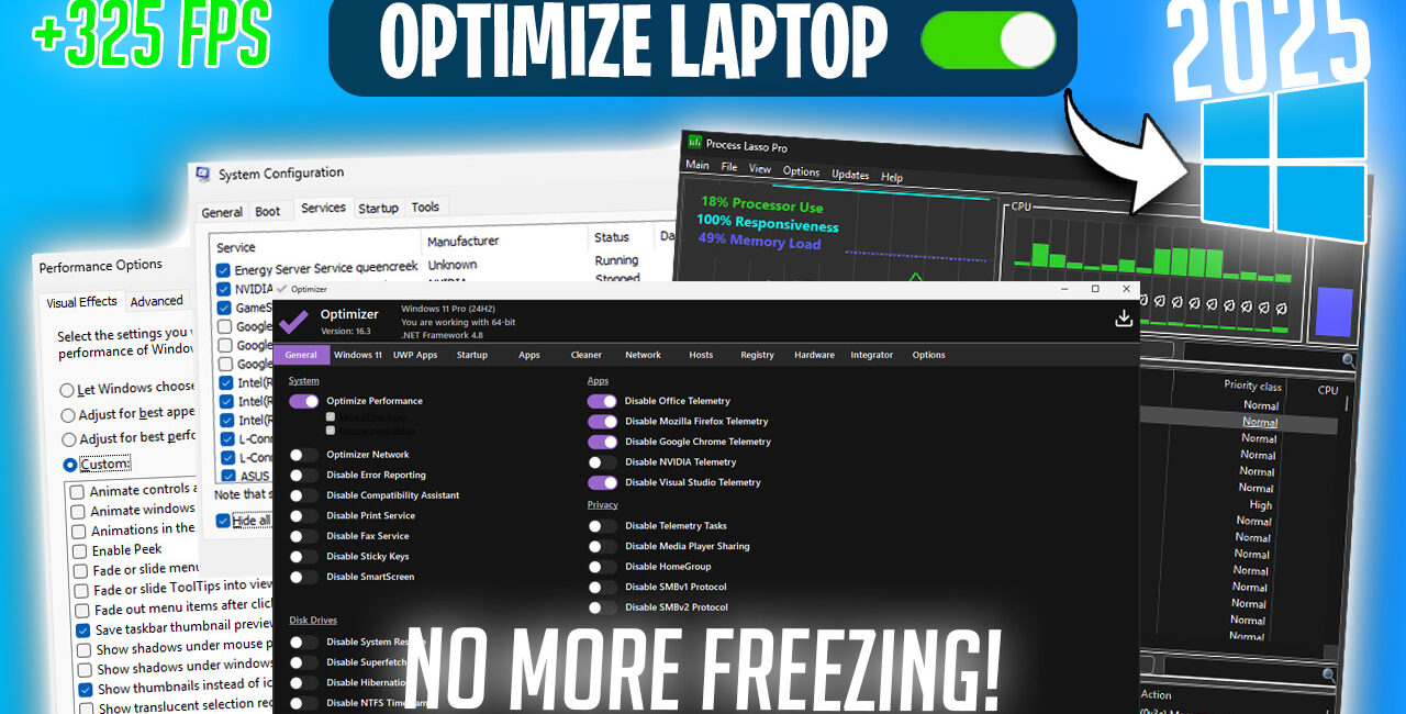 How to Fix Slow Laptop – Best Laptop Optimization Guide in 2025✅