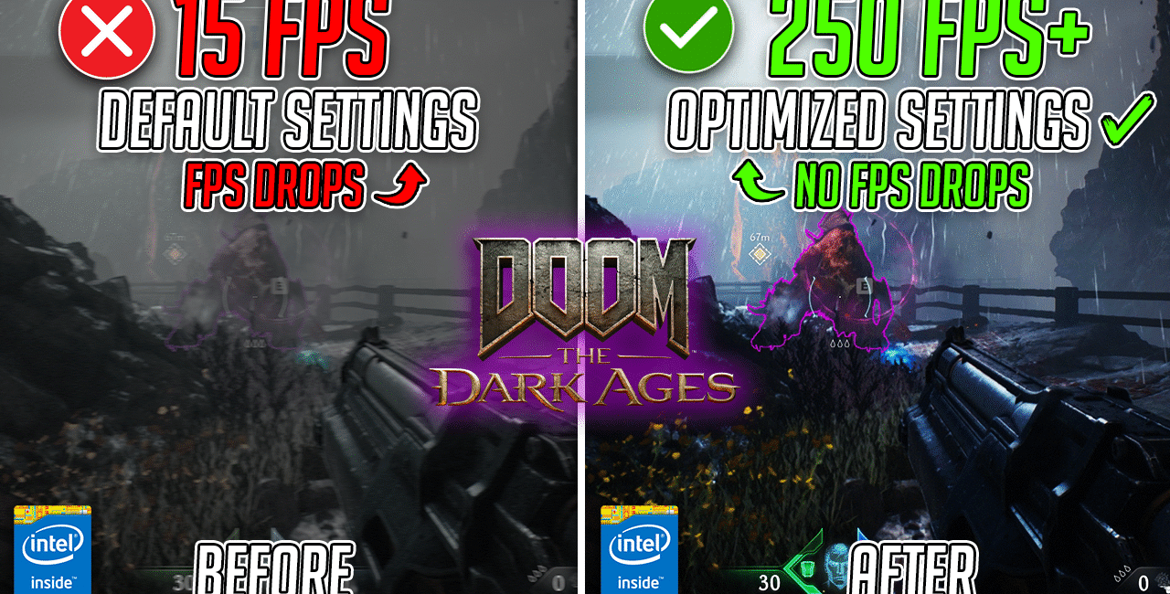 DOOM: The Dark Ages – Best SETTINGS to BOOST FPS, Fix Lags & Stutter on ANY PC📈