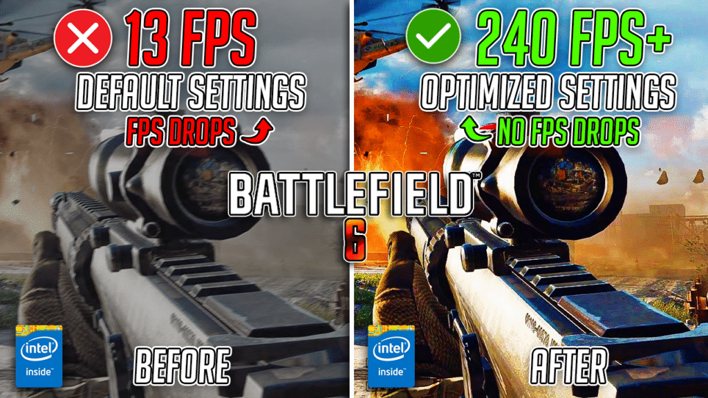 Battlefield 6 – Fix FPS Drops, Stutters & Lags with BEST SETTINGS on ANY PC📈