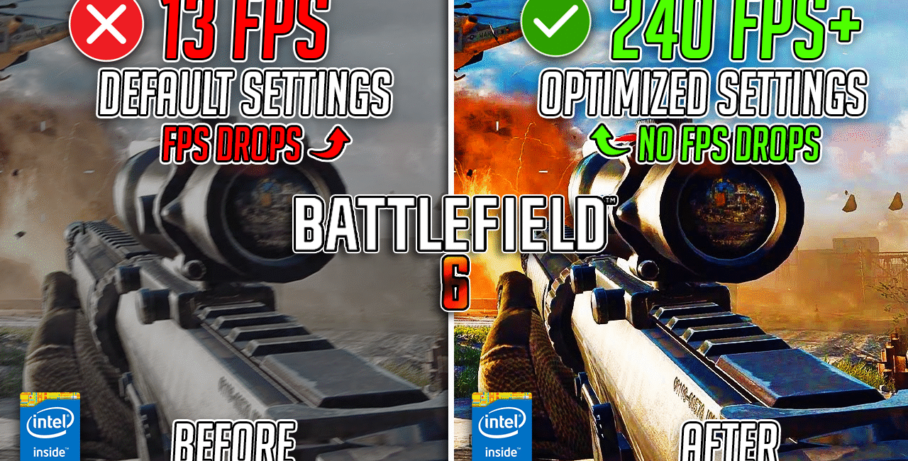 Battlefield 6 – Fix FPS Drops, Stutters & Lags with BEST SETTINGS on ANY PC📈