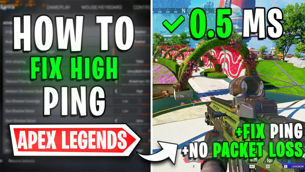 Apex Legends – How to Fix High Ping, Packet Loss & Network Issues on ANY PC📈