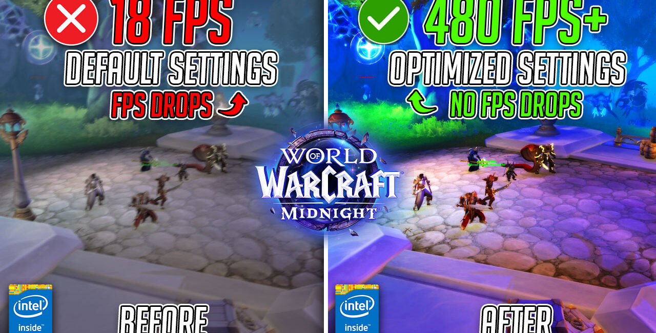 World of Warcraft: Midnight – BEST PC Settings to FIX FPS Drops, Lags, Stutter & Delay on ANY PC 📈