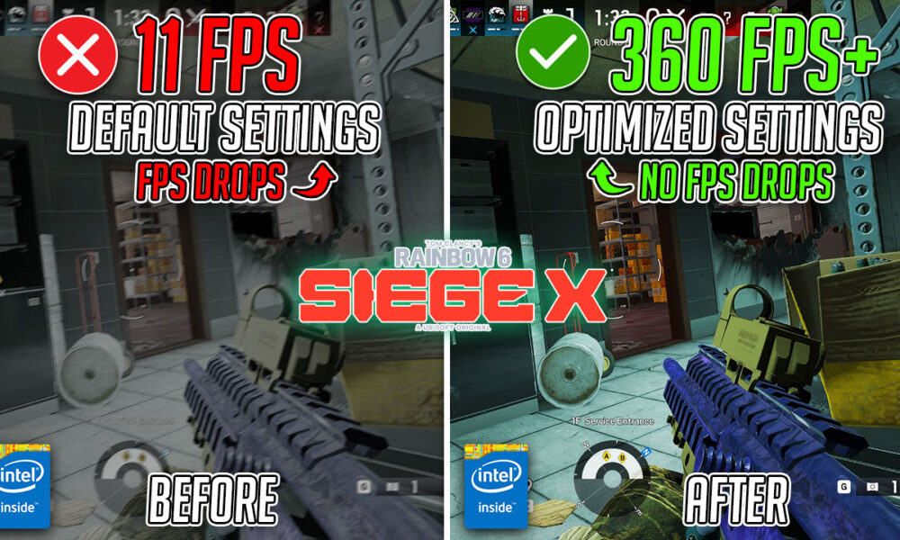 Rainbow 6 Siege X: NEW PC Settings to FIX FPS Drops, Lags & Stutters on ANY PC in 2026📈