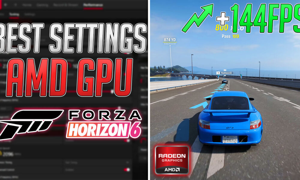 Forza Horizon 6 – BEST AMD Radeon Settings for MAX FPS on ANY PC 📈
