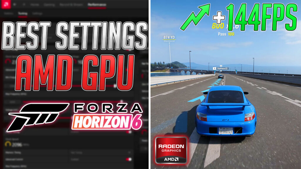 Forza Horizon 6 – BEST AMD Radeon Settings for MAX FPS on ANY PC 📈