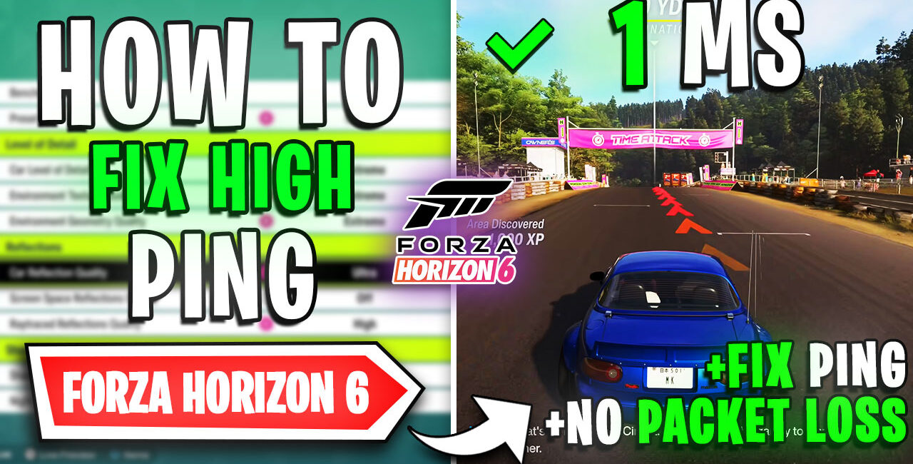 Forza Horizon 6 – How to FIX ALL Network Issues on ANY PC 📈 | Fix High Ping & Packet Loss