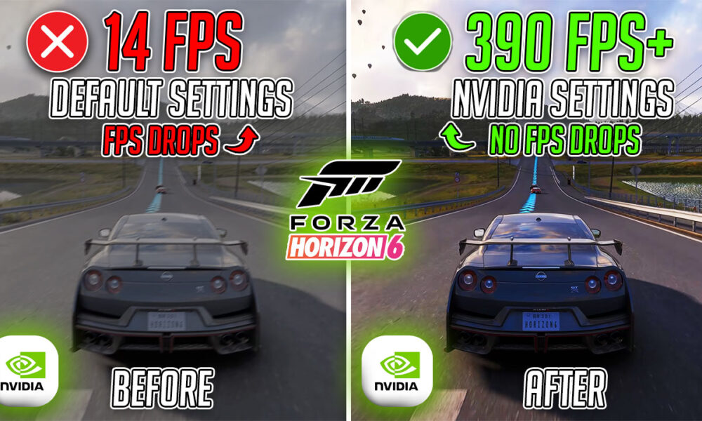 Forza Horizon 6 – BEST NVIDIA Control Panel Settings for MAX FPS on ANY PC 📈
