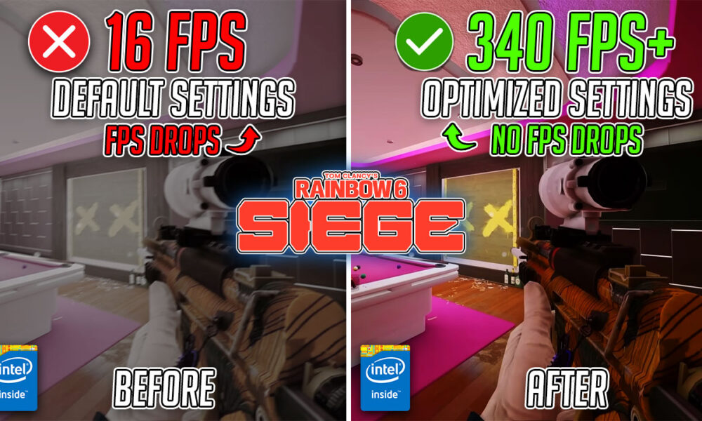 Rainbow Six: Siege – How To FIX FPS DROPS, LAGS & INPUT LATENCY in Season 2📈