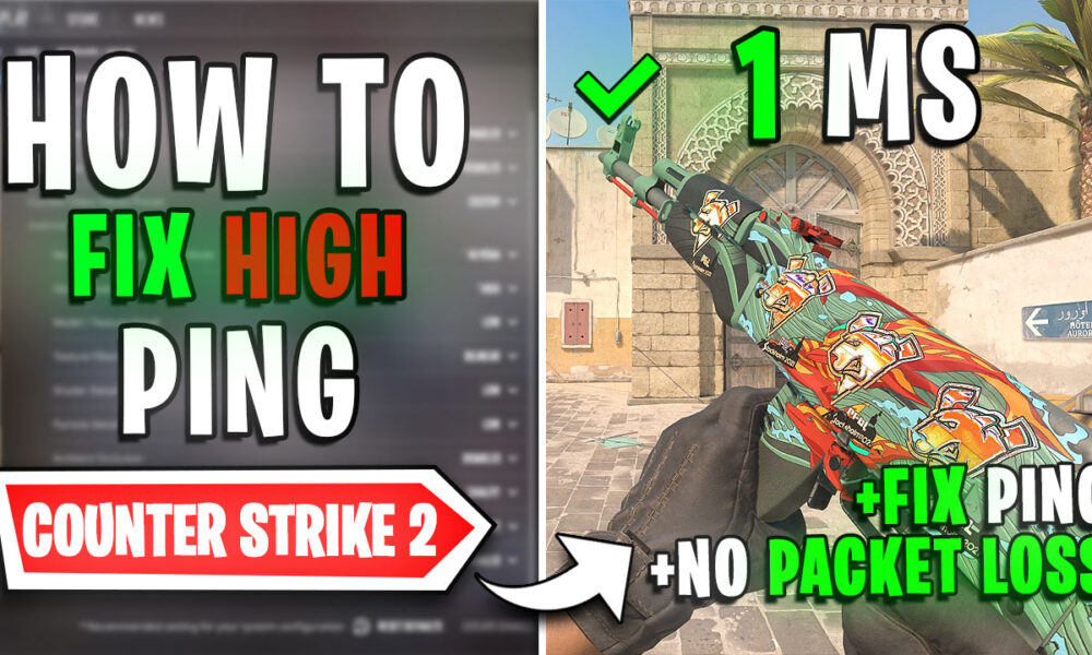 How to FIX High Ping, Packet Loss & Rubberbanding in CS2 on ANY PC📈