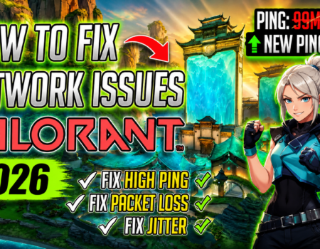 Valorant – How to FIX High Ping, Packet Loss & Jitter on ANY PC 📈