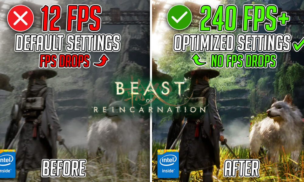 Beast of Reincarnation – Best PC Settings to FIX Lags, FPS Drops & Stutters on ANY PC📈
