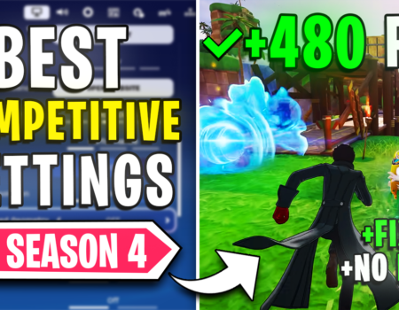 Fortnite – Best PC Settings to Fix FPS Drops, Lags, Stutters & Input Delay in Chapter 7 Season 4 on ANY PC📈