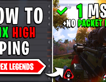 How to FIX High Ping, Packet Loss & Rubberbanding in Apex Legends on ANY PC📈