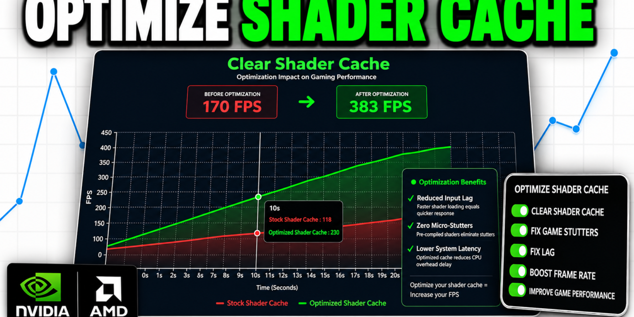 Optimize Your Shader Cache for SMOOTHER Gaming & MAX FPS on ANY PC🔥