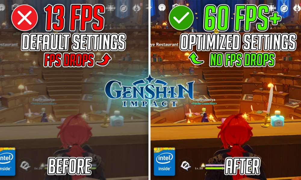 Genshin Impact v7.0 – BEST SETTINGS for MAX FPS an ANY PC📈