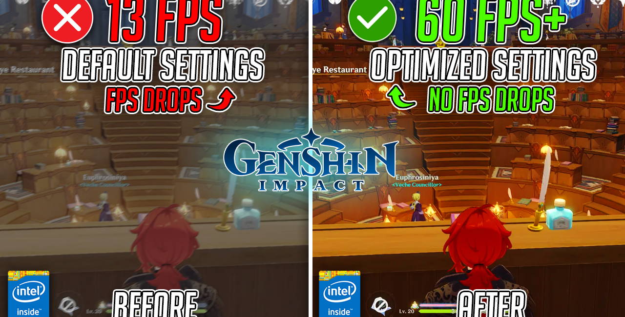 Genshin Impact v7.0 – BEST SETTINGS for MAX FPS an ANY PC📈