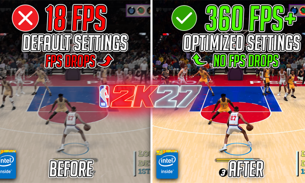 NBA 2K27 – Best PC Settings to Fix FPS Drops, Lags & Stutters on ANY PC 📈