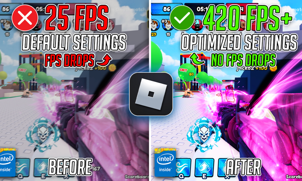 Roblox – Best Settings to Fix FPS Drops, Lags & Stuttering on ANY PC📈